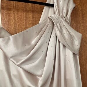 St. John Cream Satin Fabric